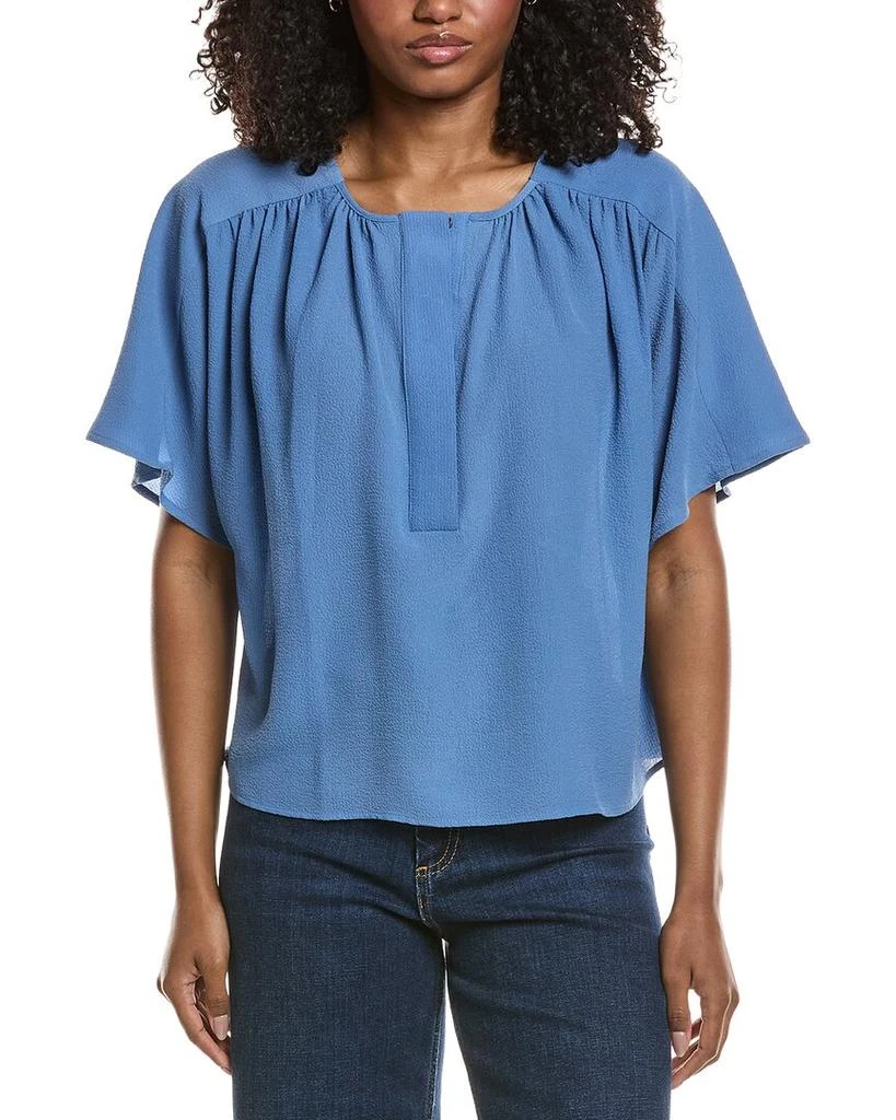 Vince Camuto Shirring-Front Blouse