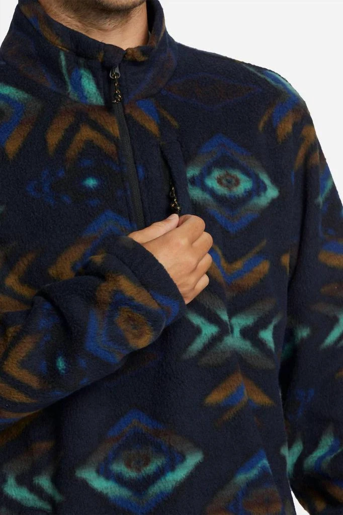 Billabong Billabong - Boundary Mock Neck Half Zip Fleece Sweatshirt 4