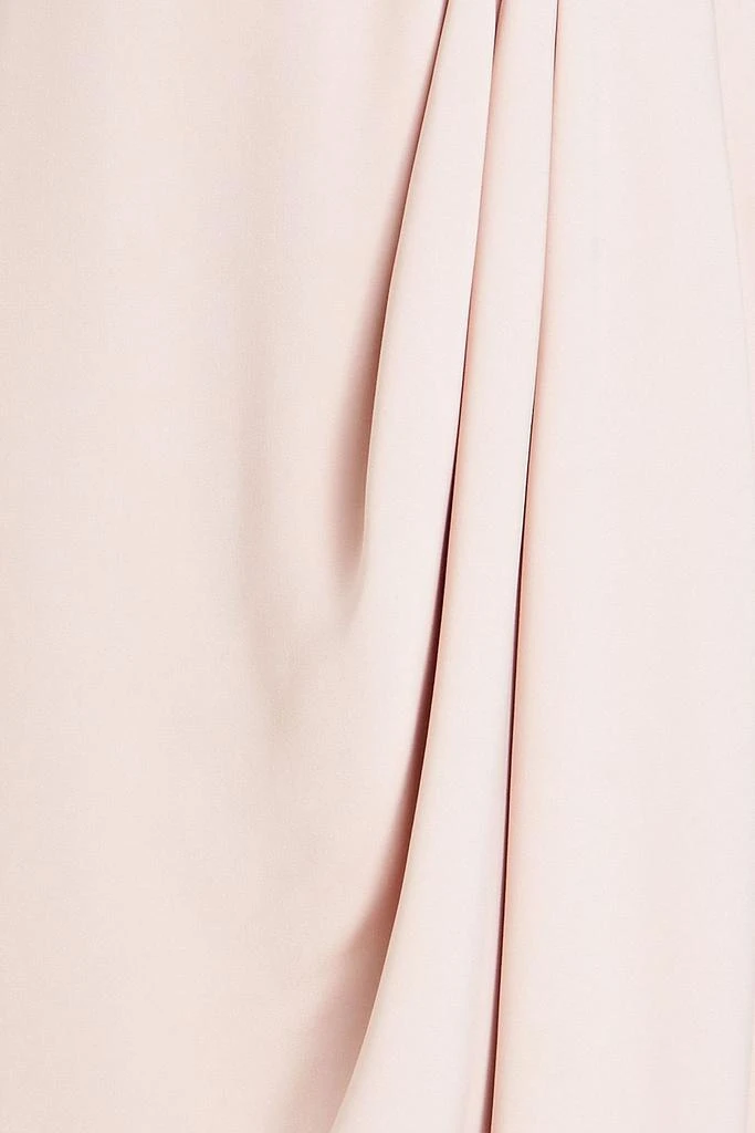 Shona Joy Draped satin midi dress 4