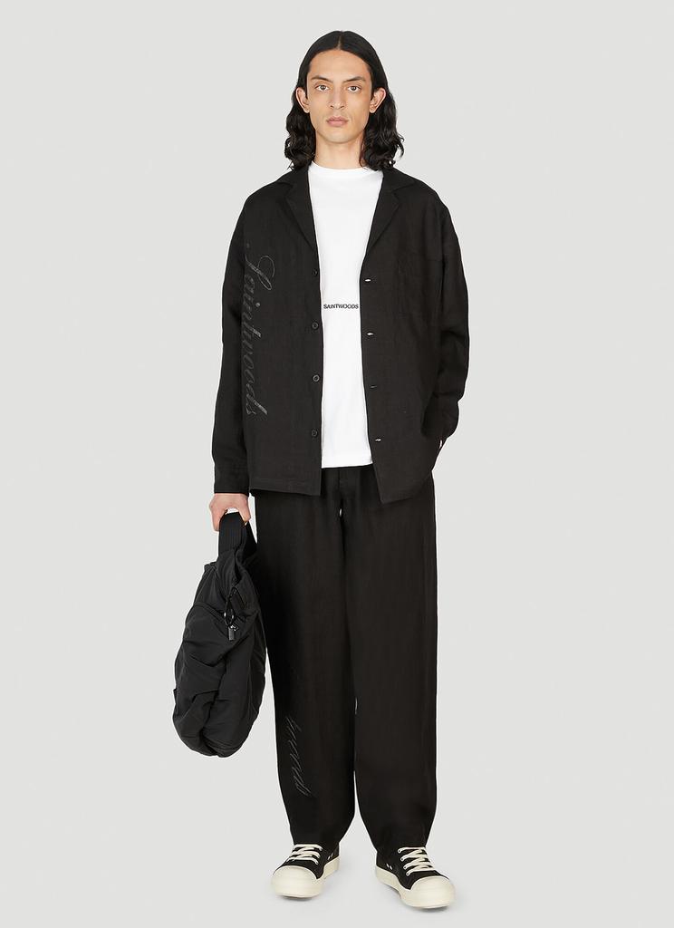 Saintwoods ogo Print Pyjama Pants