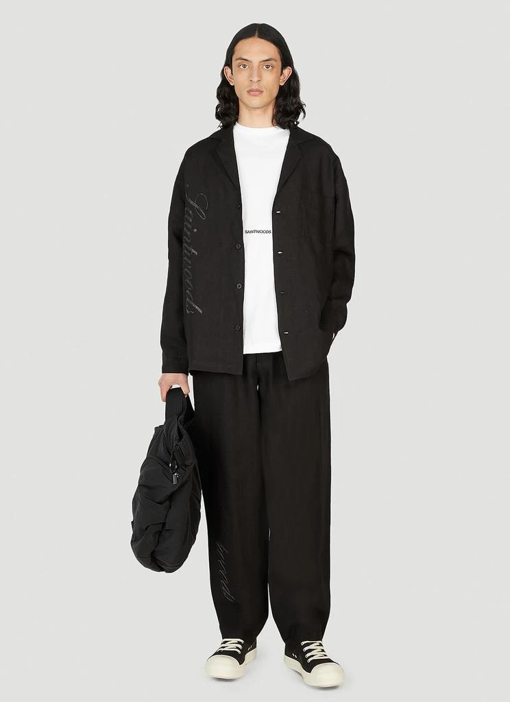 Saintwoods ogo Print Pyjama Pants 2