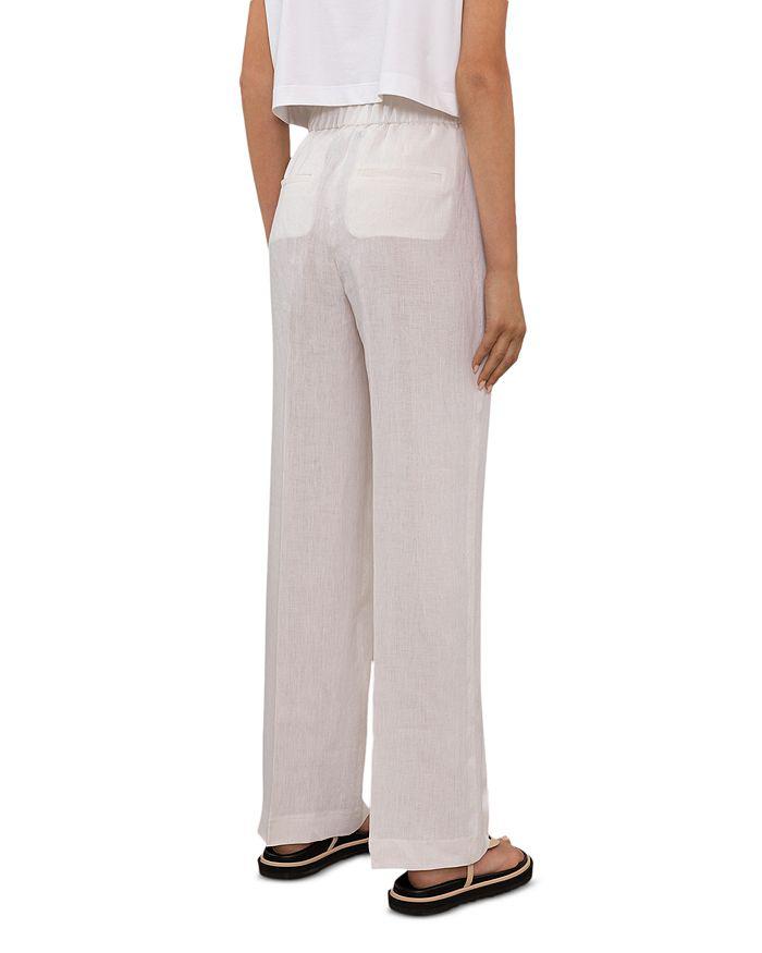 Peserico High Waist Wide Leg Pants