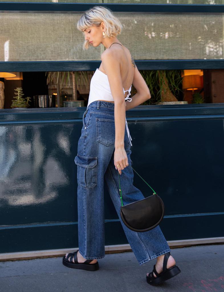 Pixie Market Suna Cargo Pocket Jeans