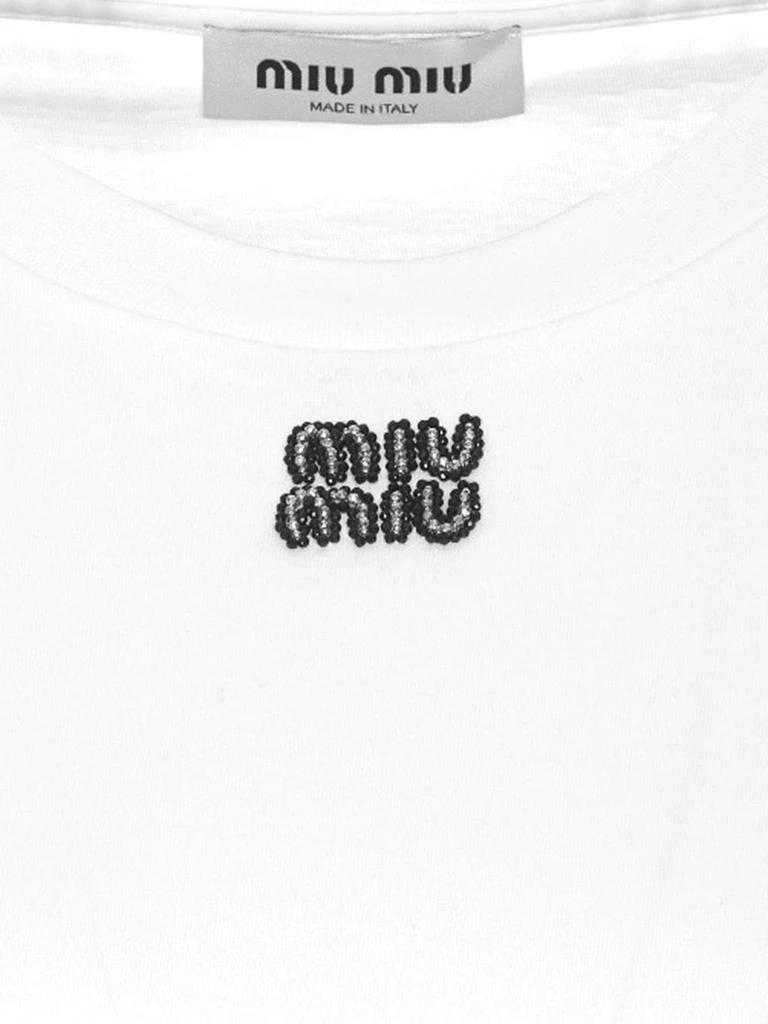 Miu Miu Logo T-Shirt 3