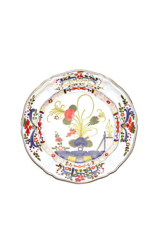 MoDA Moda Domus - Set-Of-Four Carnation Dessert Plates - Multi - Moda Operandi