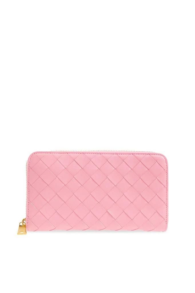 Bottega Veneta Bottega Veneta Intrecciato Zip Around Wallet 1