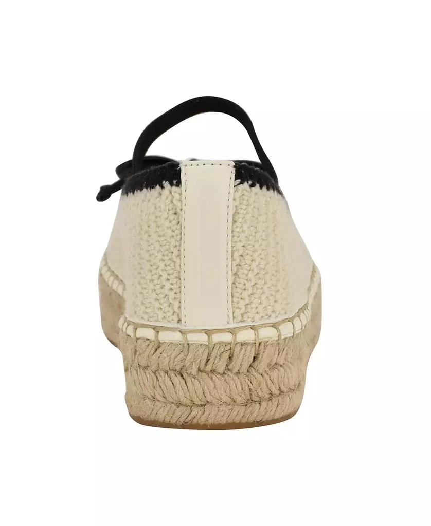 GUESS Women's Joneal Platform Espadrille Crochet Knit Ballet Flats 3