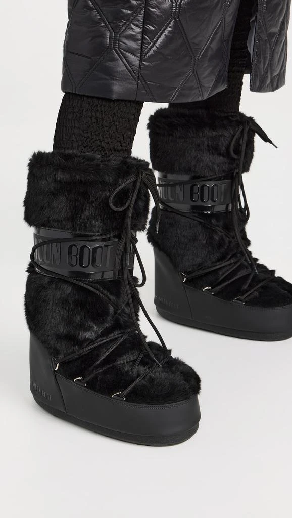 Moon Boot Icon Faux Fur Boots 2