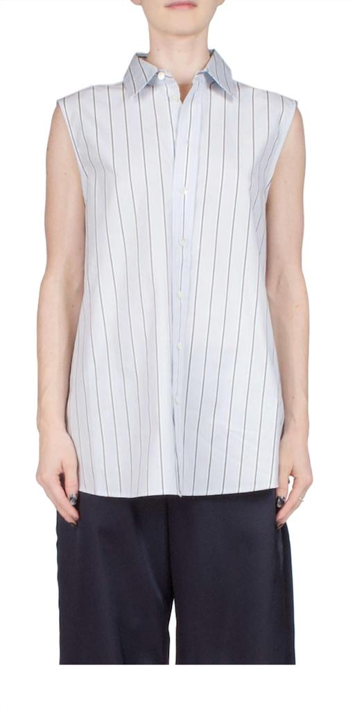 6397 6397 - Sleeveless Button Down Top
