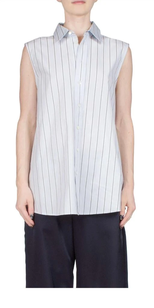 6397 6397 - Sleeveless Button Down Top 1