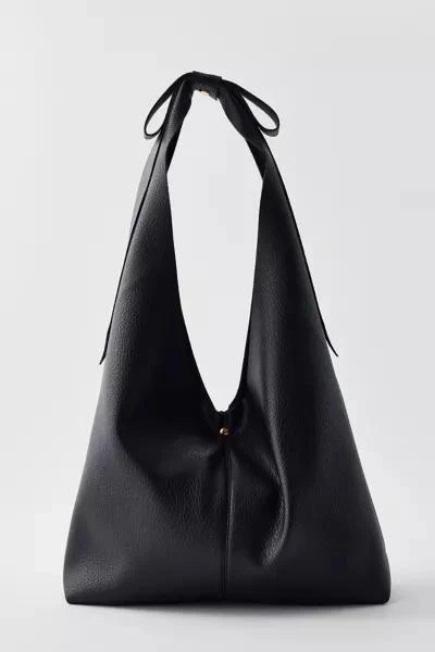 Kimchi Blue Kimchi Blue Bow Faux Leather Hobo Bag 2