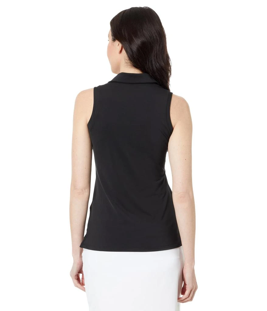 Adidas Ultimate365 Solid Sleeveless Golf Polo Shirt 2