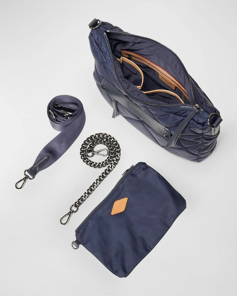 MZ Wallace Madison Quilted Nylon Crossbody Bag 3