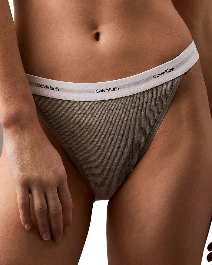 Calvin Klein High Leg Tanga 1