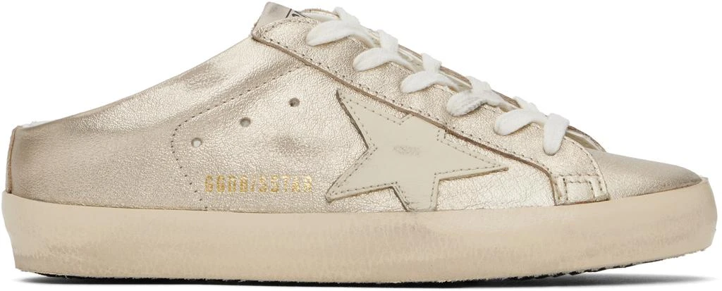 Golden Goose Gold Super-Star Sabot Sneakers 1