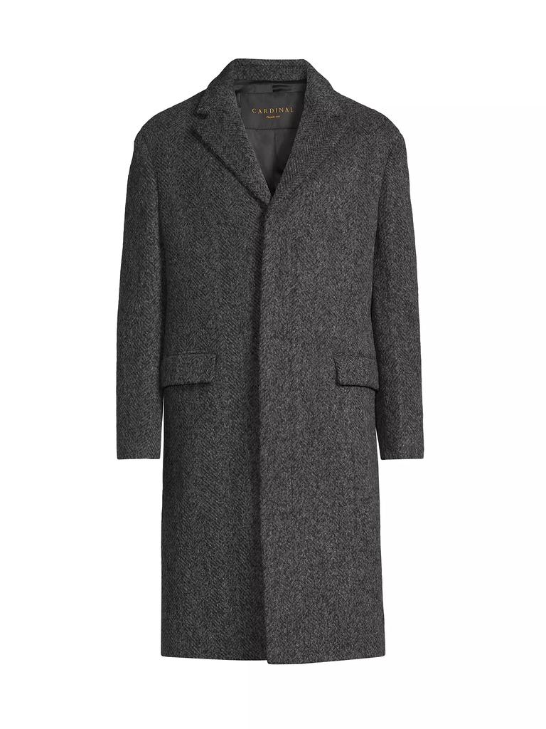 Cardinal of Canada Mercer Herringbone Wool-Alpaca Coat