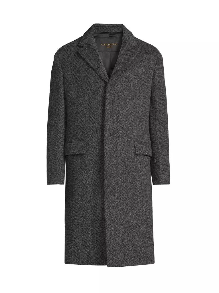 Cardinal of Canada Mercer Herringbone Wool-Alpaca Coat 1
