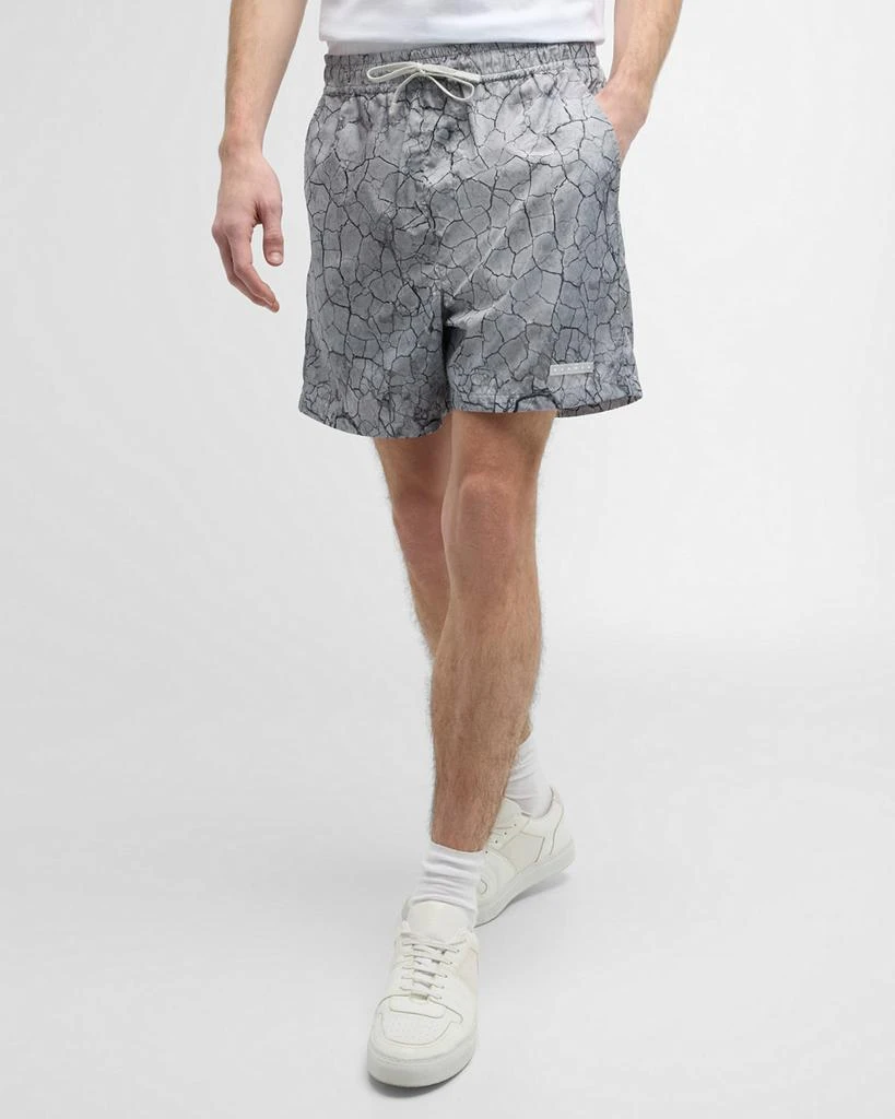 Stampd Men's Cracked Sand Trunks 6