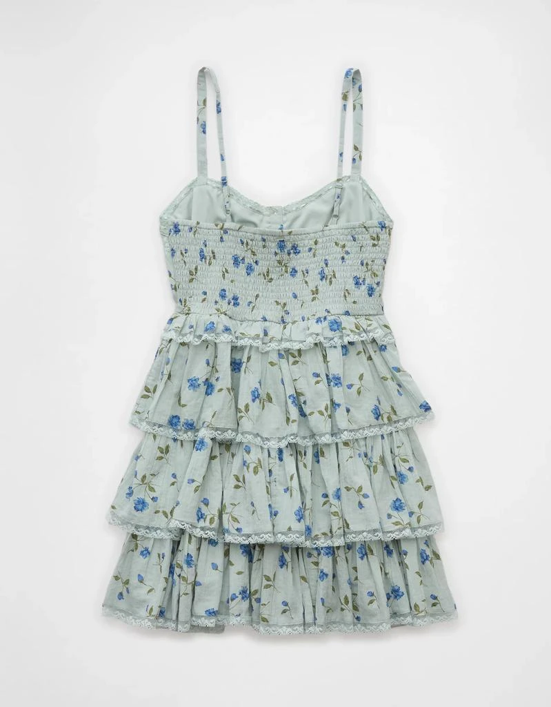 AE AE Lace Ruffle Tiered Mini Dress 4
