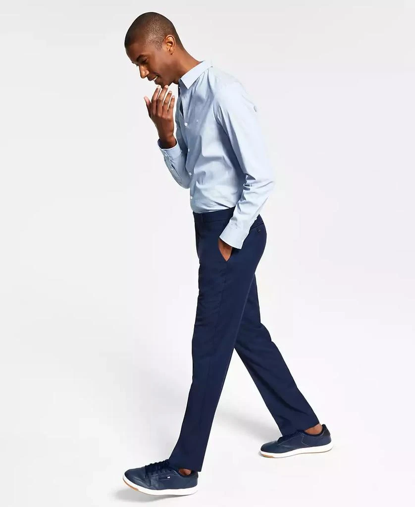 Tommy Hilfiger Men's Modern-Fit Wool TH-Flex Stretch Suit Separates Pant 1