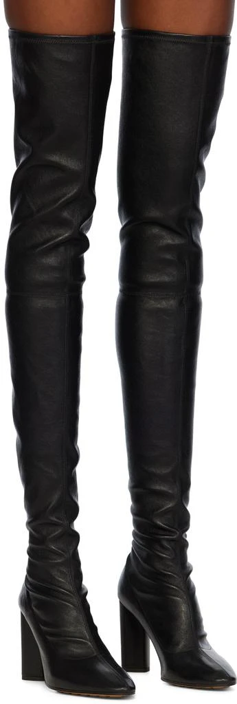 Bottega Veneta Black Tripod Over-The-Knee Boots 4