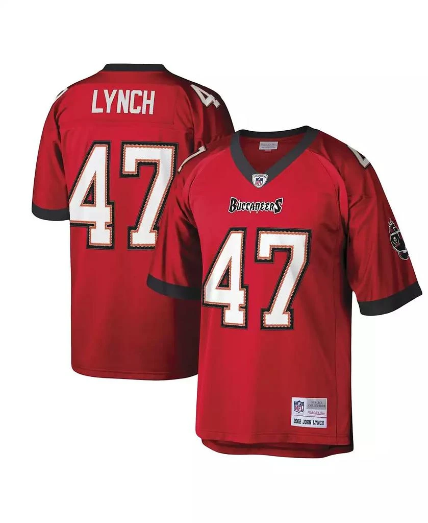 Mitchell & Ness Men's John Lynch Red Tampa Bay Buccaneers Legacy Replica Jersey 2