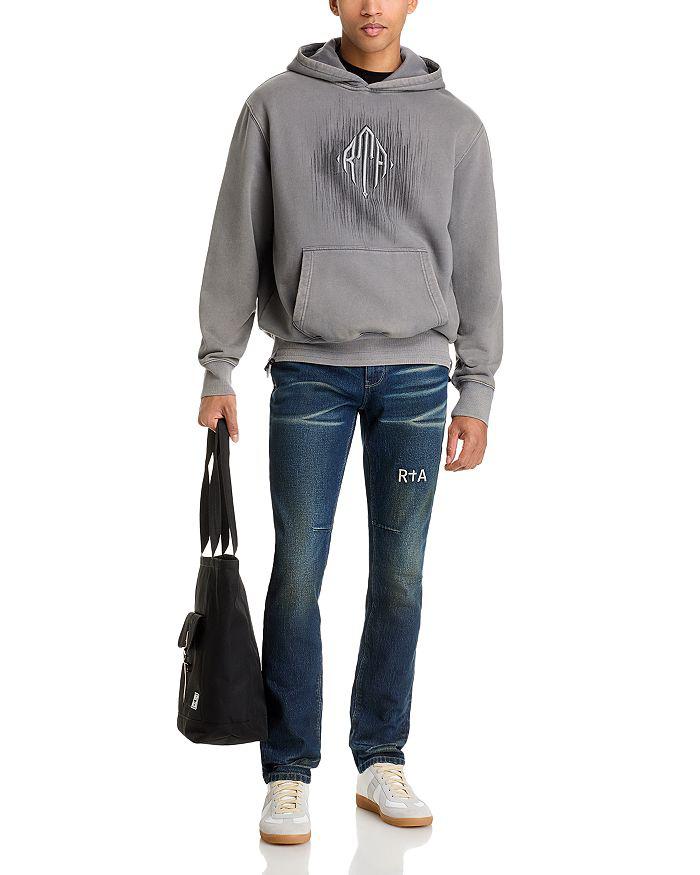 RTA Relaxed Fit Jordan Stone Etched Monogram Hoodie