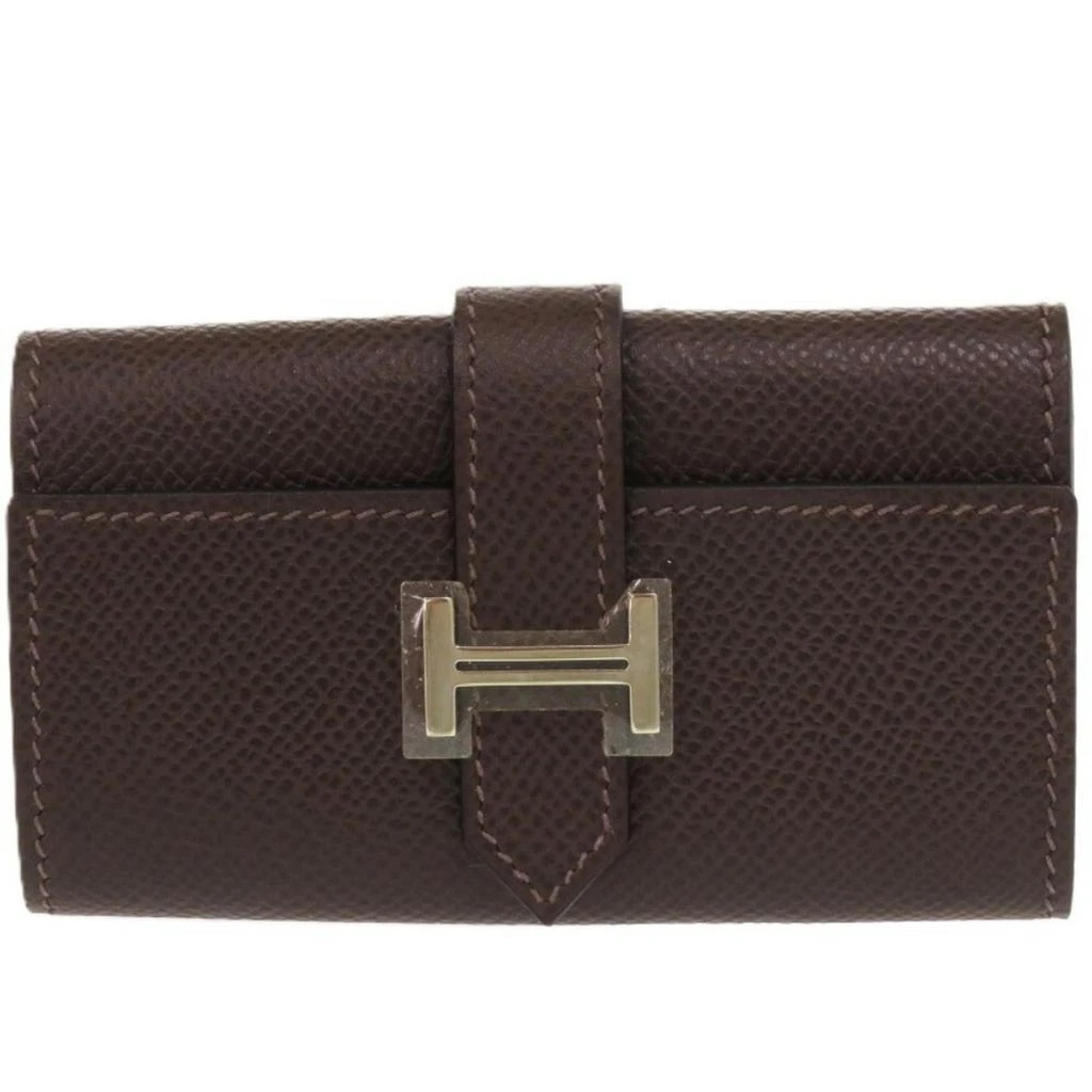 Hermes Chocolat Epsom Leather Keycase (Pre-Owned)