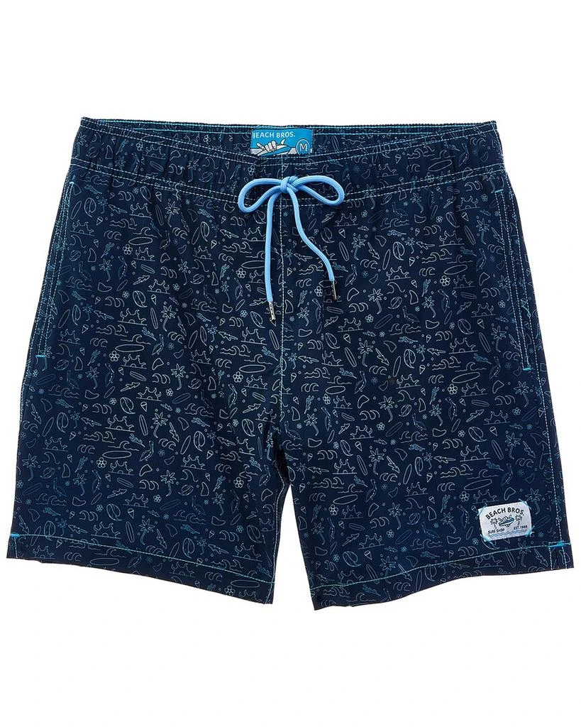 BEACH BROS Beach Decal Swim Short 1