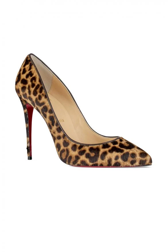 Christian Louboutin Luxury women's shoes kate 100 leopard pumps christian louboutin 4