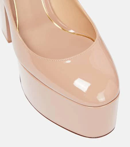 Valentino Tan-Go patent leather platform pumps 6
