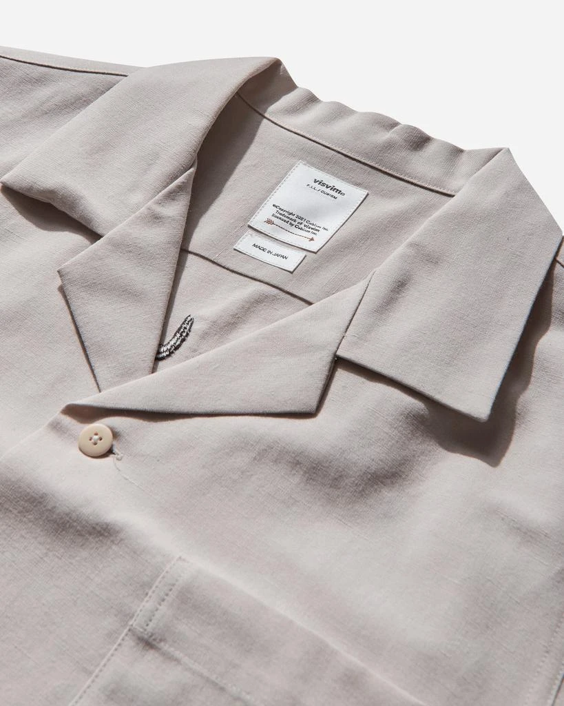 VisVim Men's Sanko Souvenir Shirt Ivory 3