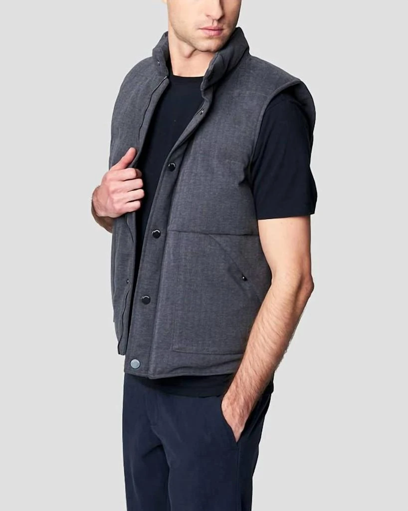 Blank NYC Men's Gibberish Vest In Ghu 2