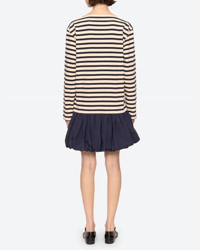 Sea Sea - Athena Solid Combo T-shirt Dress 2