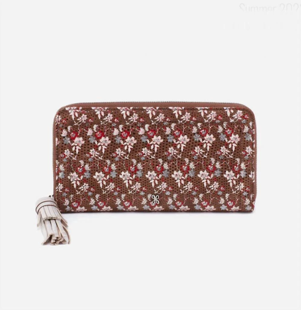 Hobo Women's Nila Large Zip Around Wallet In Ditzy Floral 1