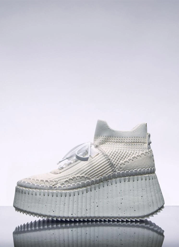 Chloé Nama Wedge Sneakers 4