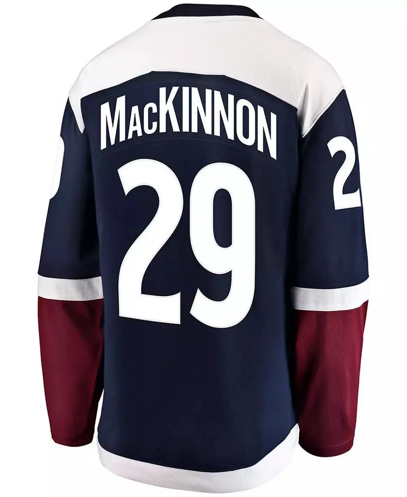 Fanatics Men
s Nathan MacKinnon Navy Colorado Avalanche Alternate Breakaway Player Jersey 3