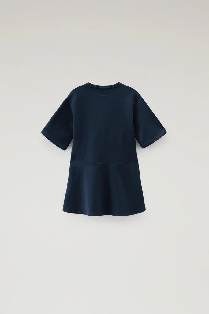 Woolrich Girls' Fleece Cotton Summer Dress - Girls - Blue 2