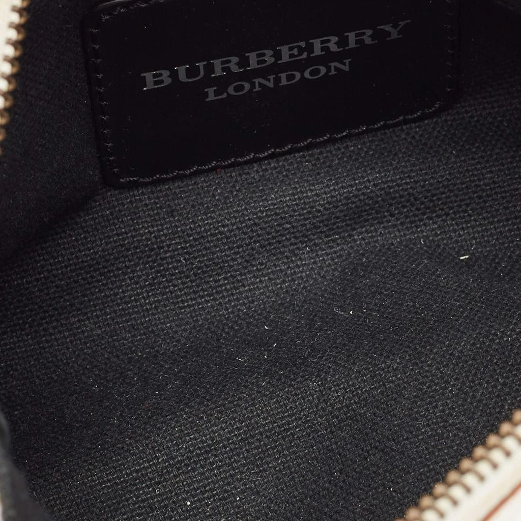 Burberry Burberry White Leather Cylinder Shoulder Bag 8