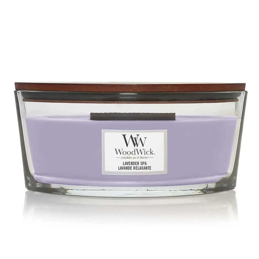 Woodwick WoodWick - Lavender Spa Ellipse Candlle