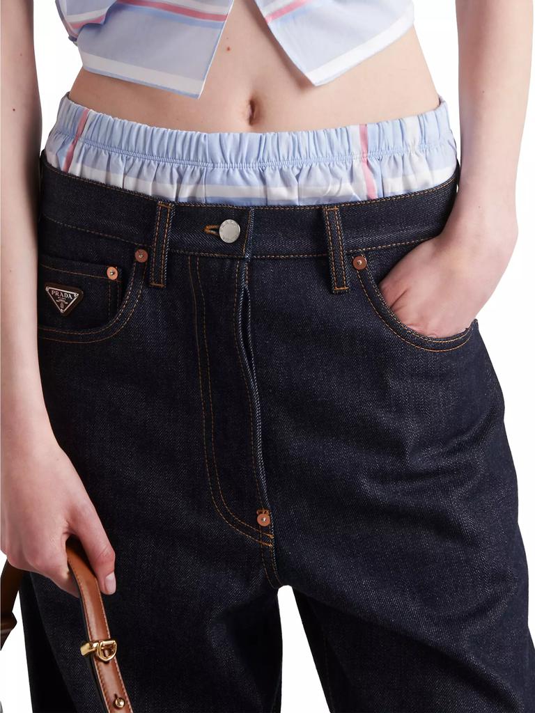 Prada Wide, Selvedge Denim Jeans - Pants - Compare Prices