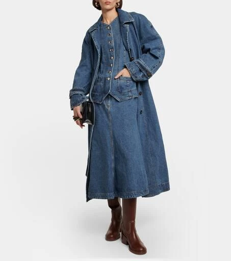 Chloé Denim midi dress 6