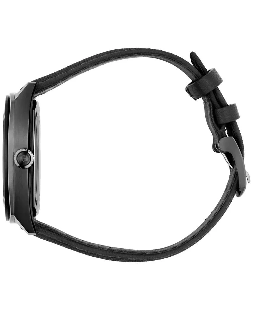 Gucci Men's Swiss Automatic Interlocking Black Rubber Strap Watch 41mm 3