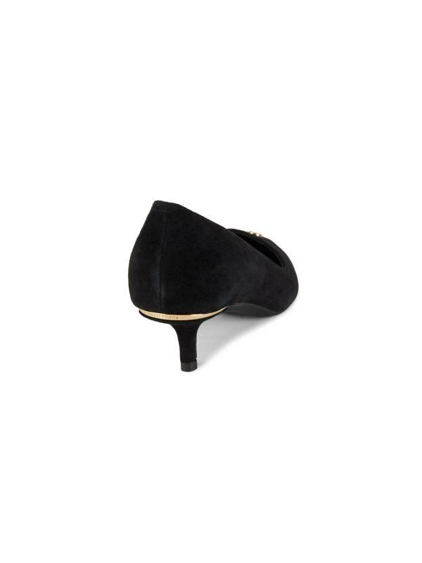Michael Kors Davina 50MM Suede Kitten-Heel Pumps 3