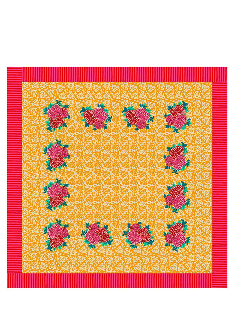 LISA CORTI Arabesque Corolla Square Tablecloth