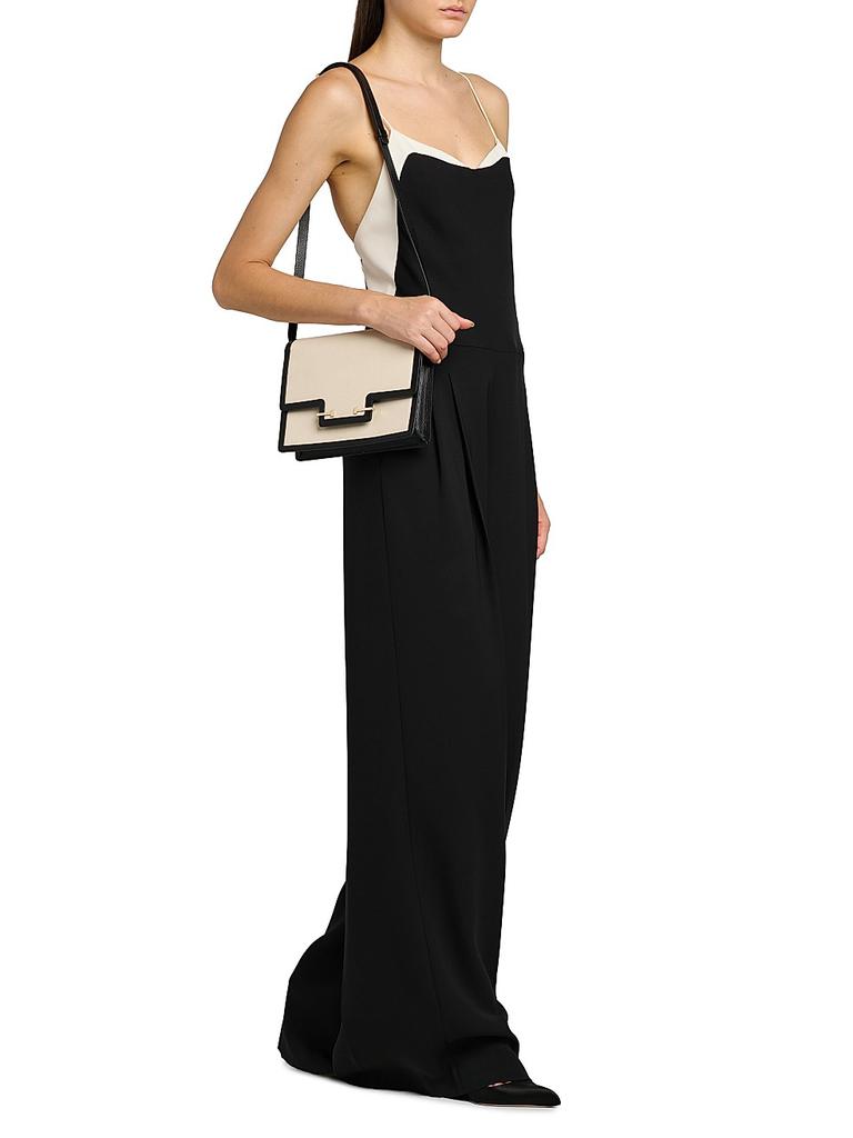 Tom Ford Two-Toned Stretch-Silk Camisole Jumpsuit