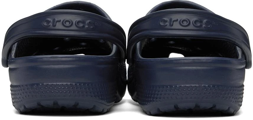 Crocs Navy Classic Clogs 2