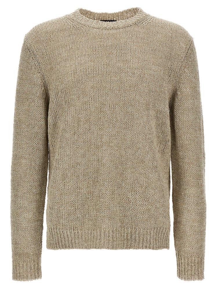 ROBERTO COLLINA Roberto Collina Crewneck Mesh Sweater