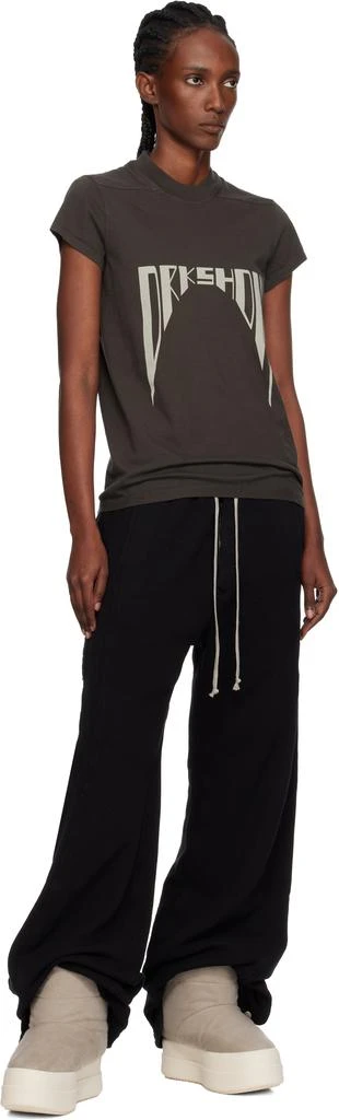 Rick Owens Taupe Concordians Mega Bumper Low Lunar Boots 5