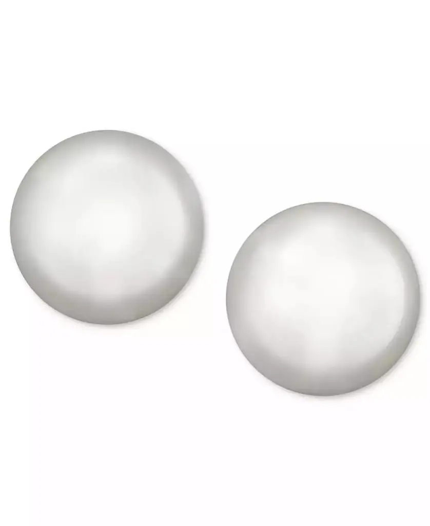 Belle de Mer Pearl Earrings, 14k Gold Akoya Cultured Pearl Stud Earrings (6mm)